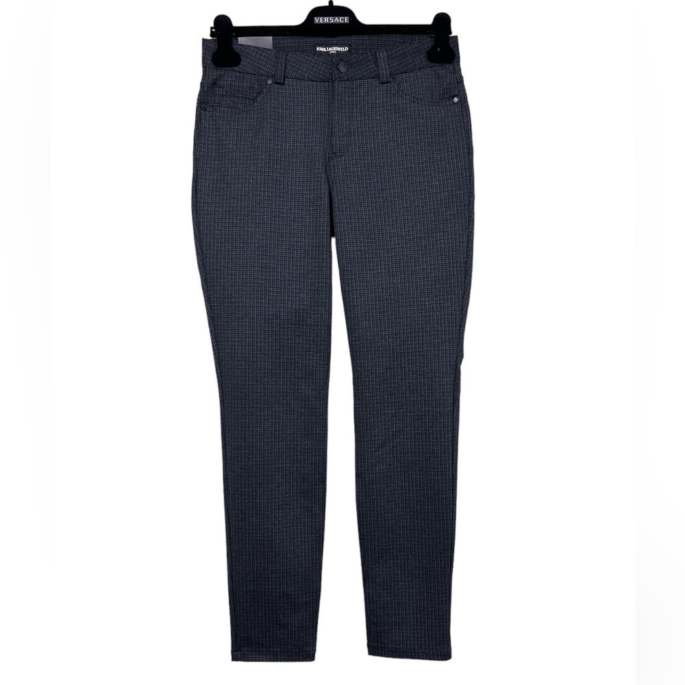 NWT Karl Lagerfeld Tweed Print Pants